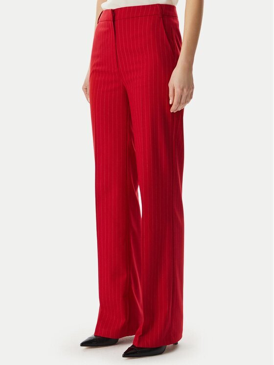 Morgan Pantaloni din material 261-PLOVE.F Roșu Regular Fit