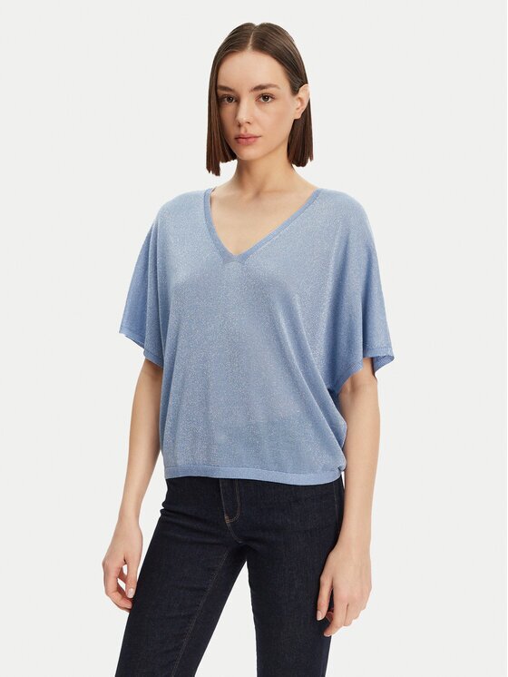 Morgan Pulover 251-MDIX Albastru Relaxed Fit
