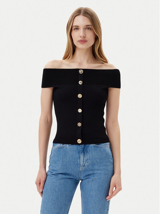 Morgan Pulover 251-MDONA M Negru Regular Fit