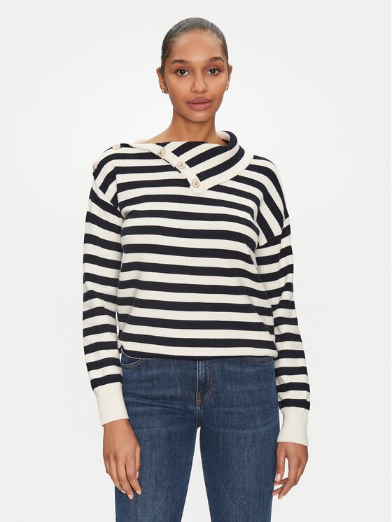 Morgan Pulover 251-MOUETTE Negru Regular Fit