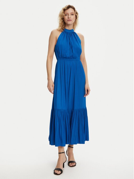 Morgan Rochie cocktail 222-RAMAGE Albastru Regular Fit