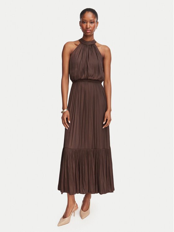 Morgan Rochie cocktail 222-RAMAGE Maro închis Regular Fit