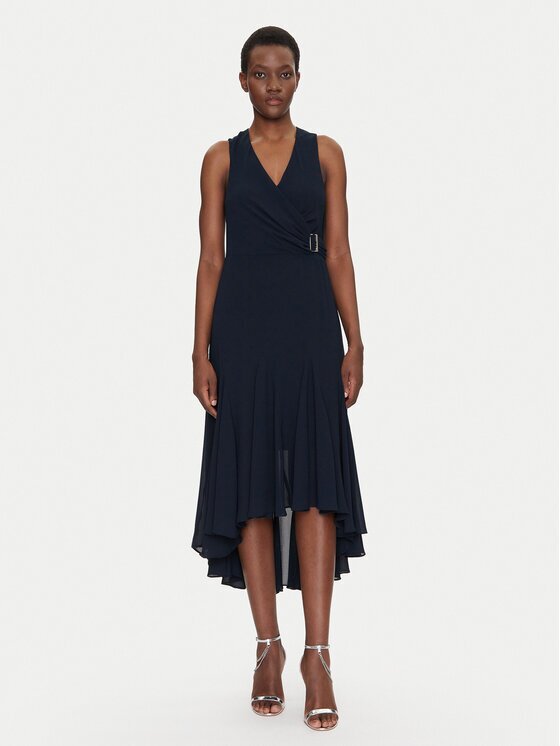 Morgan Rochie cocktail 251-REEL Bleumarin Regular Fit