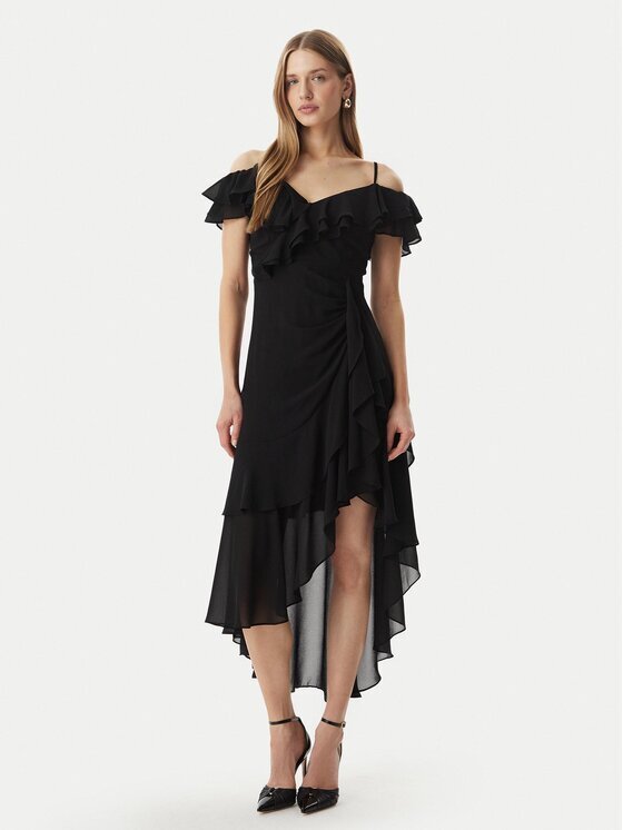 Morgan Rochie cocktail 251-RJOLIE Negru Regular Fit