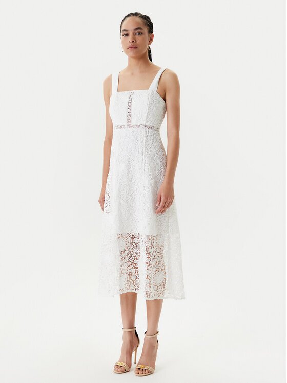 Morgan Rochie cocktail 251-ROVIDA Alb Regular Fit