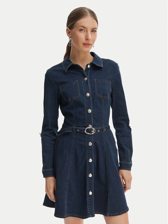 Morgan Rochie de blugi 261-RODEX Bleumarin Slim Fit