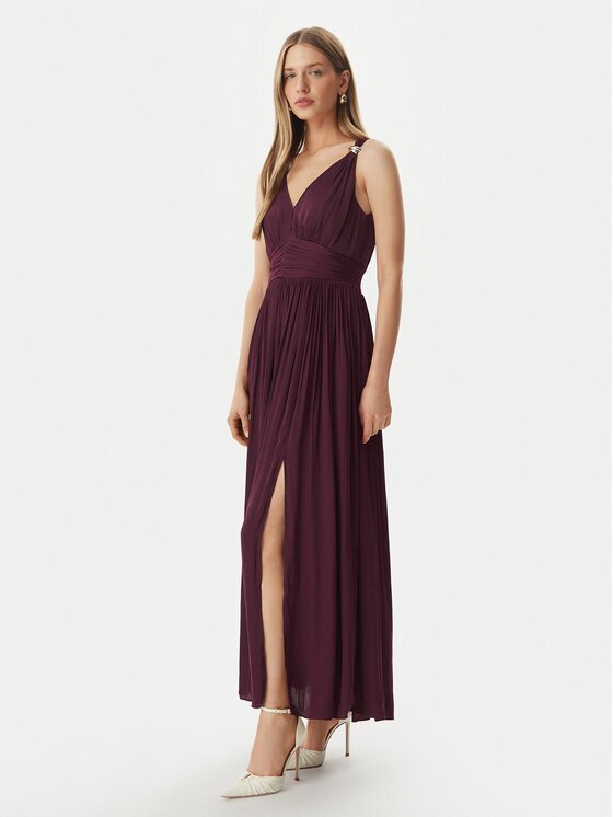 Morgan Rochie de seară 261-RLOUNA Vișiniu Regular Fit