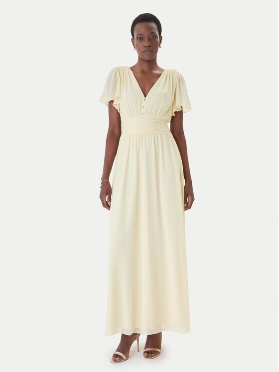 Morgan Rochie de seară 261-RLUCY Galben Regular Fit