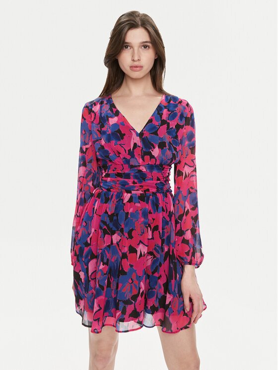 Morgan Rochie de vară 241-REON.F Roz Regular Fit