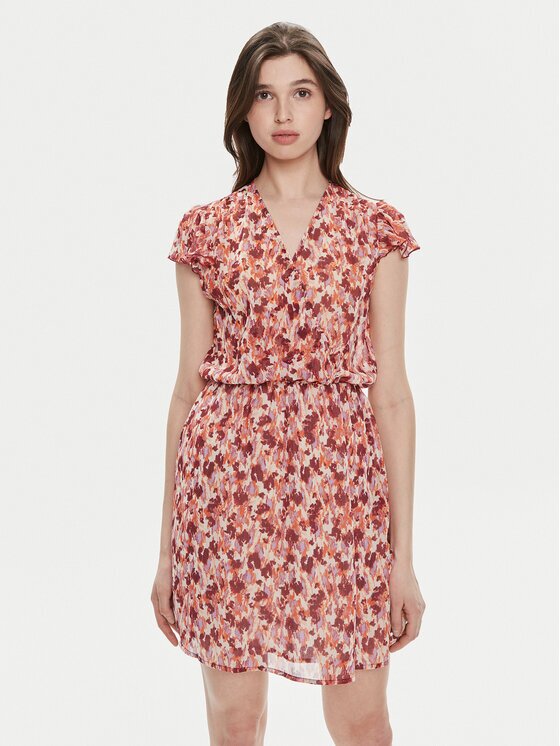 Morgan Rochie de vară 241-RINA Portocaliu Regular Fit