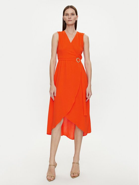 Morgan Rochie de vară 241-ROAN Portocaliu Regular Fit