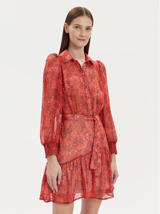 Morgan Rochie de vară 241-ROLIX.F Portocaliu Regular Fit