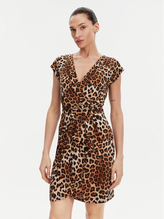 Morgan Rochie de vară 251-RFAUVE Maro Regular Fit