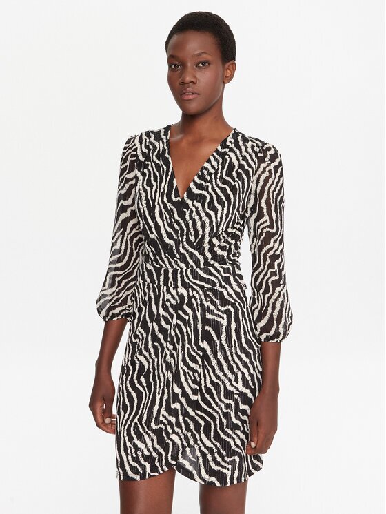 Morgan Rochie de zi 252-RUDDY Negru Regular Fit