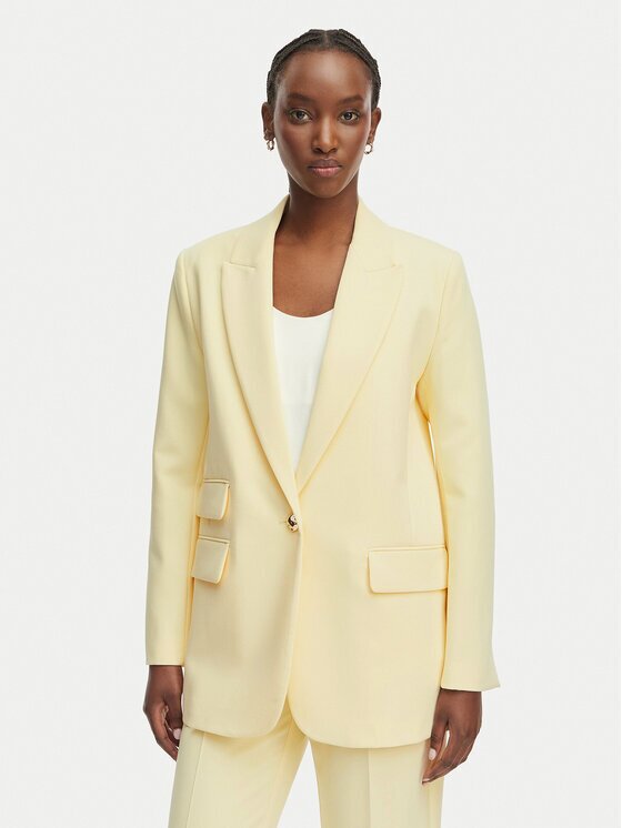 Morgan Sacou 261-VADO.F Galben Regular Fit