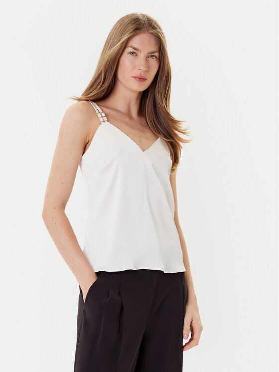 Morgan Top 242-OLAFI Crem Regular Fit