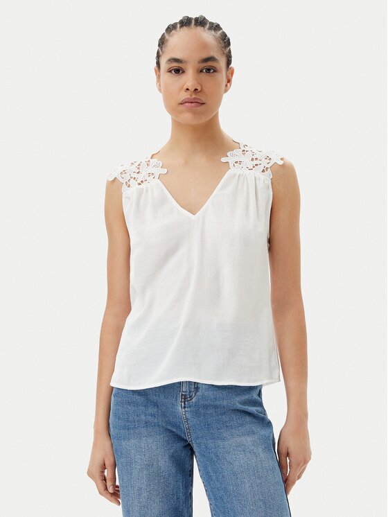 Morgan Top 251-OJOIE Alb Regular Fit