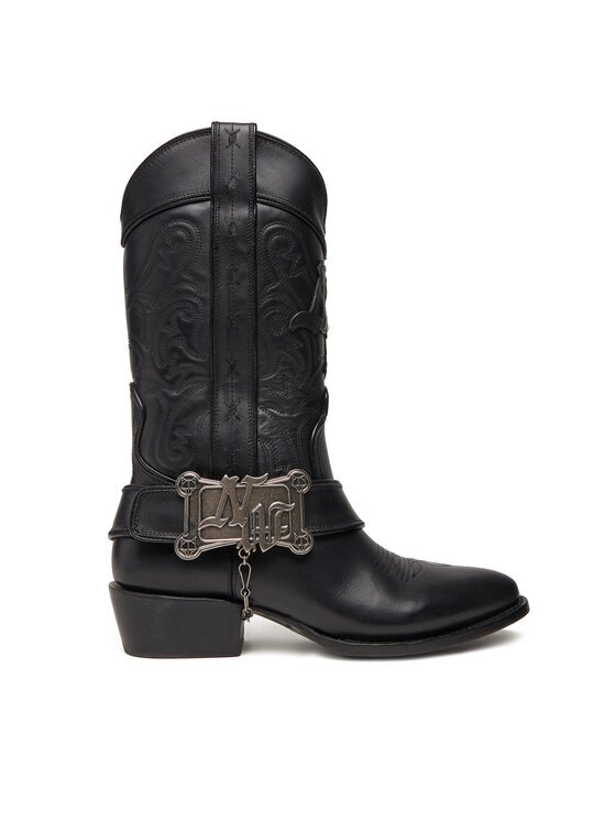 Naked Wolfe Cizme și botine cowboy THE OUTLAW BOOT Negru