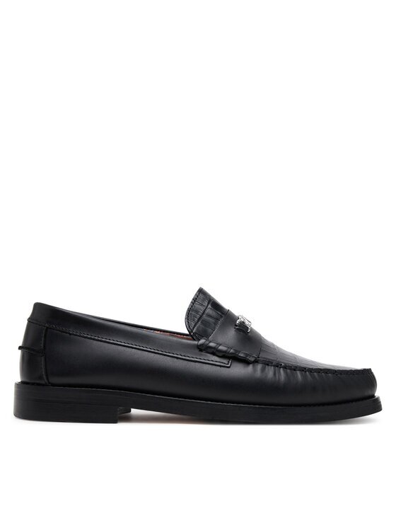 Naked Wolfe Mocasini Roma Negru