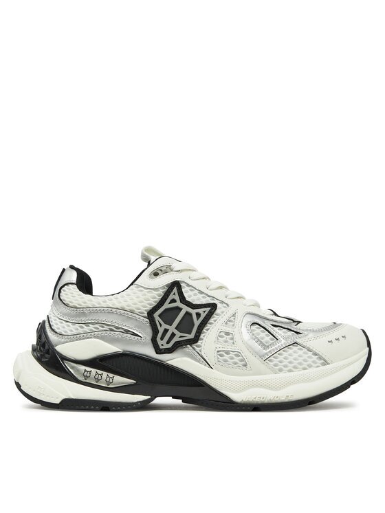 Naked Wolfe Sneakers Smash Alb