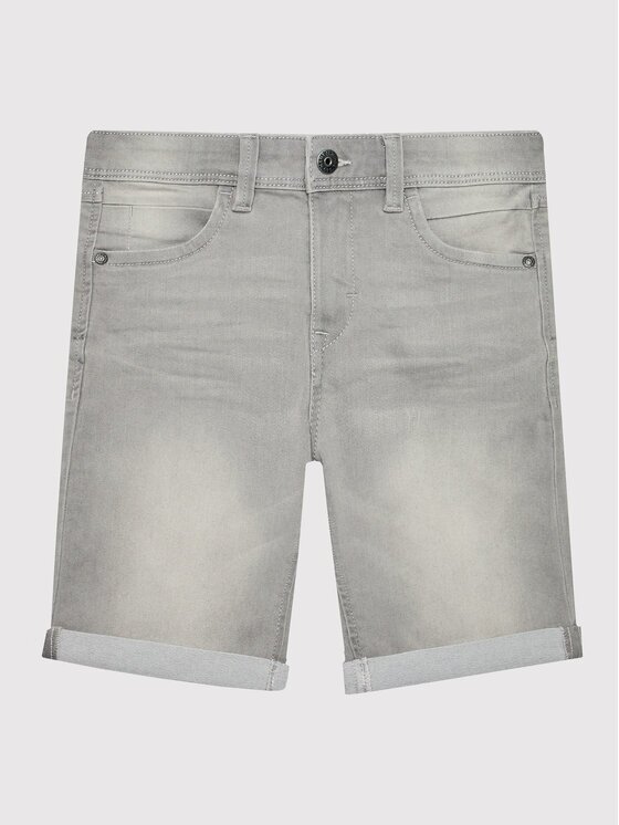 NAME IT Pantaloni scurți de blugi 13150022 Slim Fit
