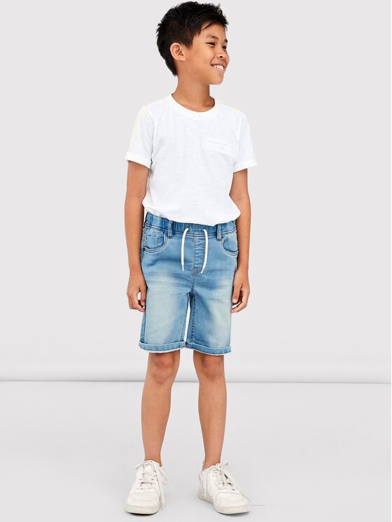 NAME IT Pantaloni scurți de blugi 13197241 Regular Fit