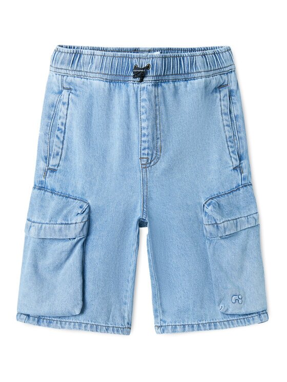 NAME IT Pantaloni scurți de blugi Ben 13240411 Baggy Fit