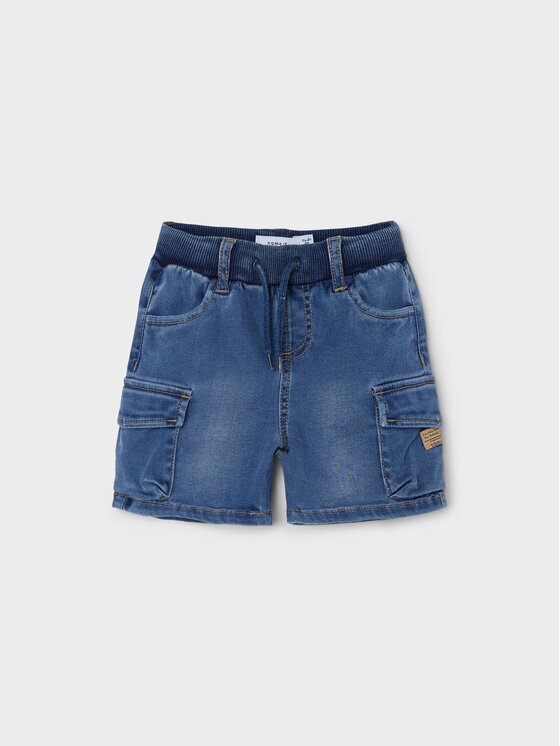 NAME IT Pantaloni scurți de blugi Nmmben 13212547 Baggy Fit