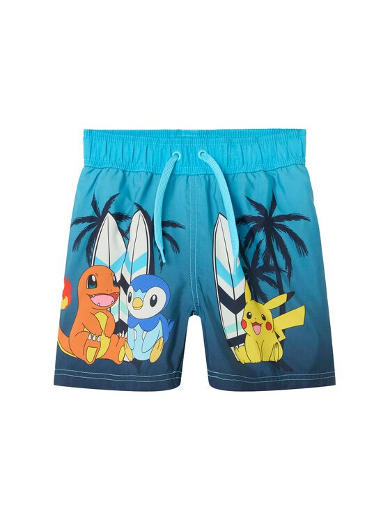 NAME IT Pantaloni scurți pentru înot Ccoy Pokemon 13239656 Regular Fit