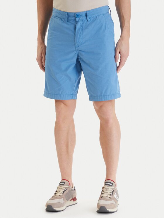 Napapijri Pantalon scurți din material Nakuru 6 NP0A4HRV Regular Fit