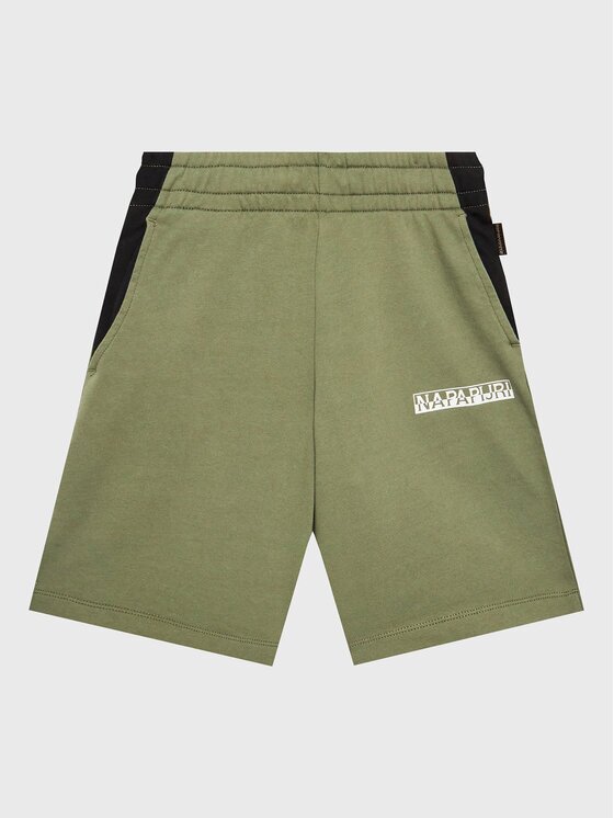 Napapijri Pantalon scurți din material Pinta NP0A4GX8 M Regular Fit