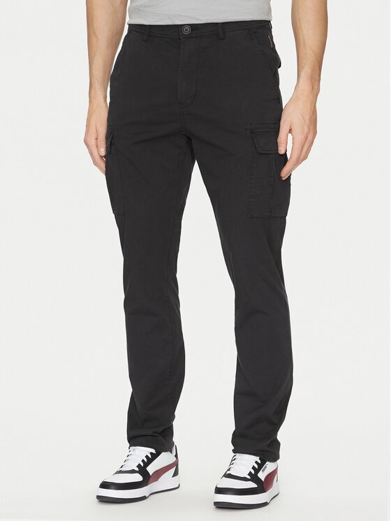 Napapijri Pantaloni din material NP0A4IDQ0411 Gri Regular Fit