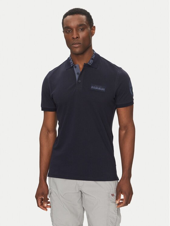 Napapijri Tricou polo E-Amundsen NP0A4IN9 Regular Fit