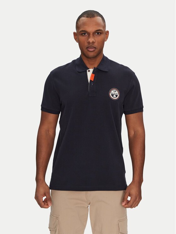 Napapijri Tricou polo E-Clanis NP0A4ID31761 Regular Fit