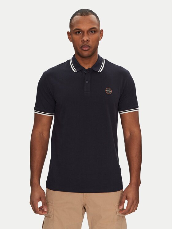 Napapijri Tricou polo E-Macas NP0A4ID51761 Regular Fit