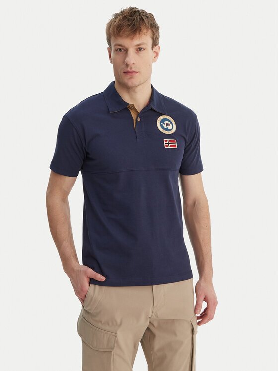 Napapijri Tricou polo E-Reflect NP0A4H4B Relaxed Fit