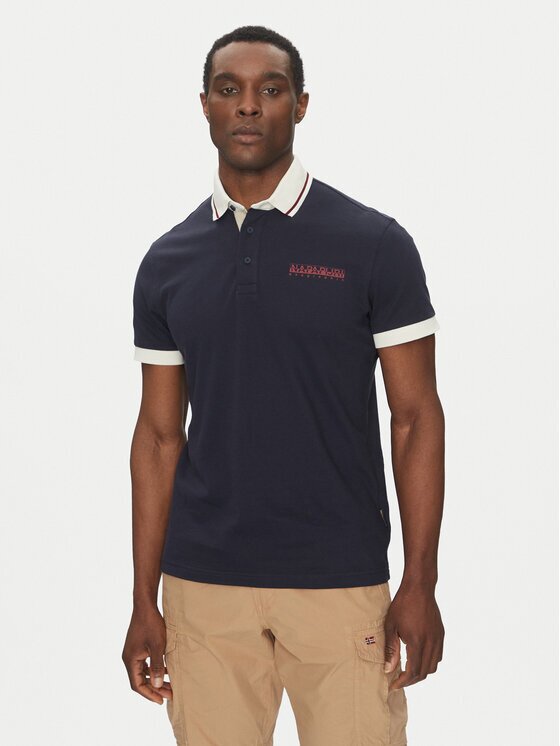 Napapijri Tricou polo E-Zeri NP0A4ID4 Regular Fit