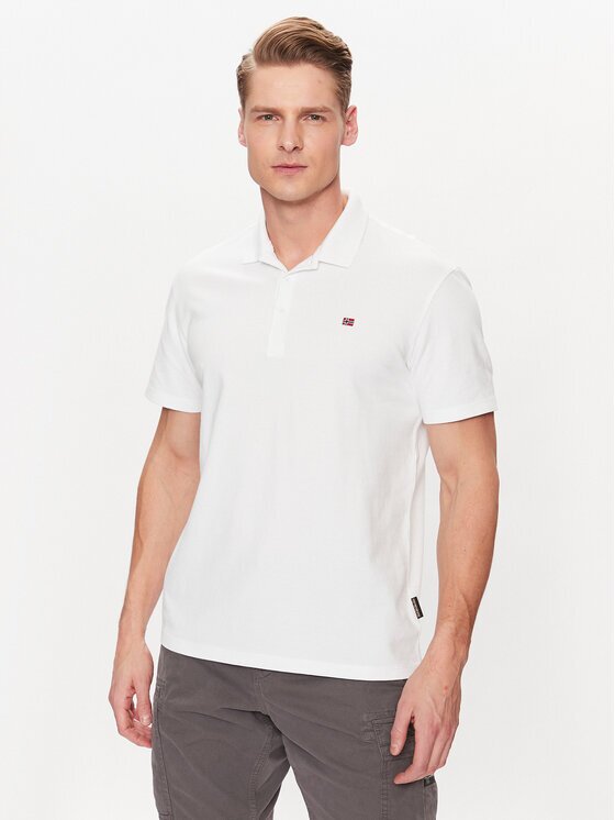 Napapijri Tricou polo Ealis NP0A4H8B Regular Fit