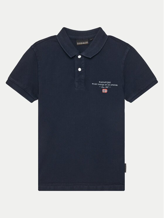 Napapijri Tricou polo Elbas 5 NP0A4G4N1761 D Regular Fit