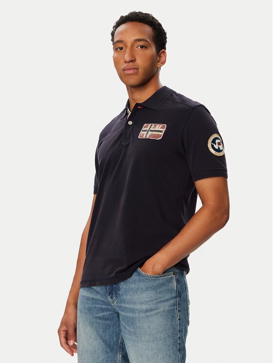 Napapijri Tricou polo Polo Ss NP0A8BLH Regular Fit
