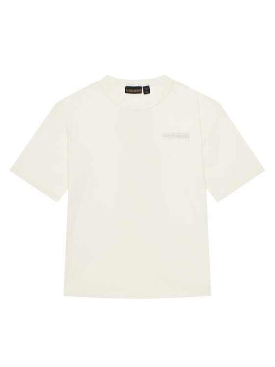 Napapijri Tricou S-Ahr NP0A88ZO D Écru Regular Fit