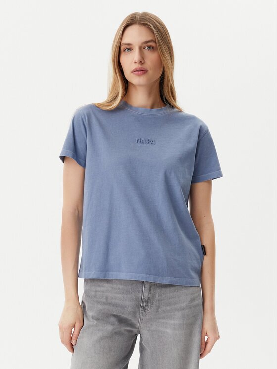 Napapijri Tricou S-Azure NP0A4IG3 Regular Fit