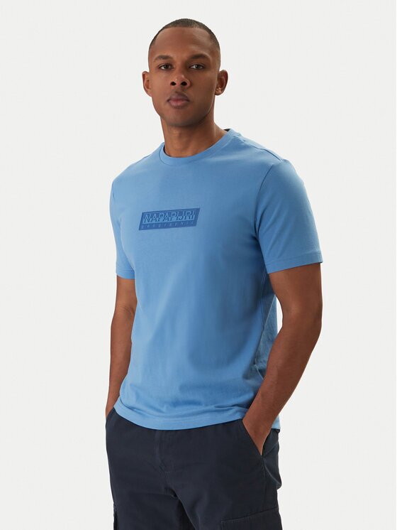 Napapijri Tricou S-Box Logo NP0A4IFL Regular Fit