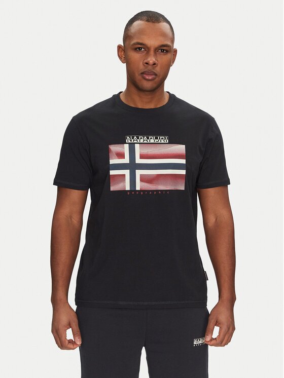 Napapijri Tricou S-Lari NP0A4IE59411 Regular Fit
