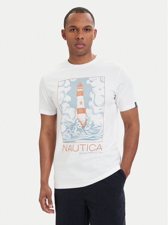 Nautica Tricou -W126-NAMTS-1012-01P Regular Fit