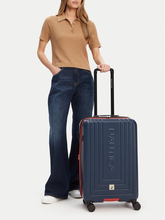 Nautica Valiză medie WB-NTC-KS-003-07-M Bleumarin