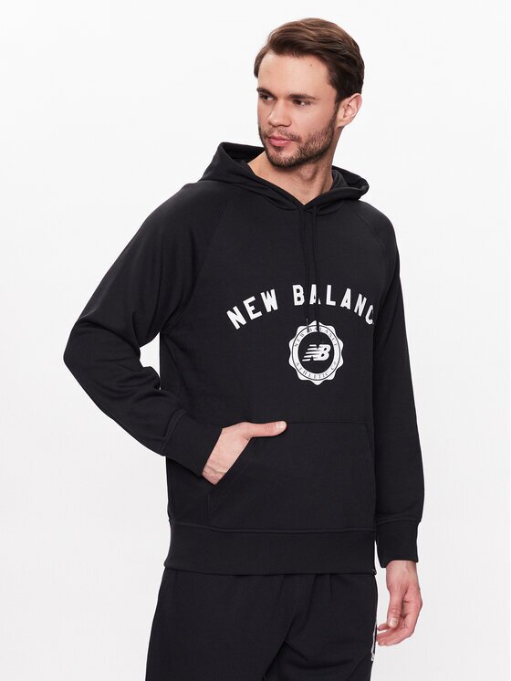 New Balance Bluză Dukserica Sport Seasonal French Terry MT31901 Relaxed Fit
