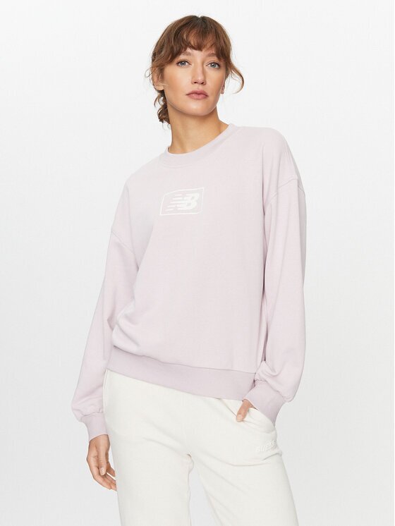 New Balance Bluză Essentials French Terry Crew WT33514 Regular Fit