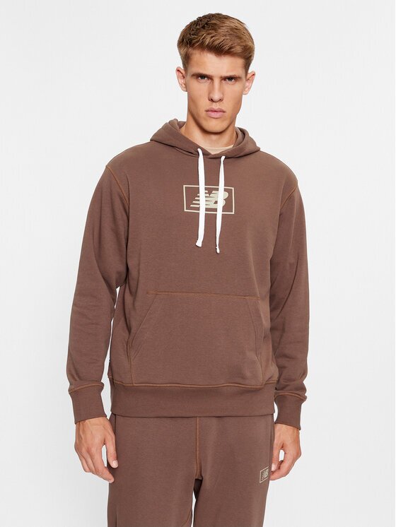 New Balance Bluză NB Essentials Hoodie MT33508 Regular Fit
