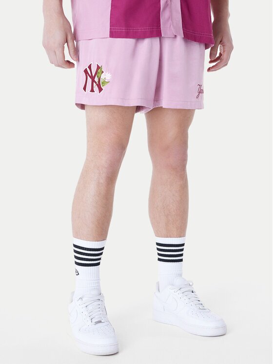 New Era Pantaloni scurți sport New York Yankees MLB Woven 60596377 Regular Fit